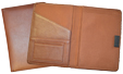 British Tan Refillable Leather Writing Notebooks